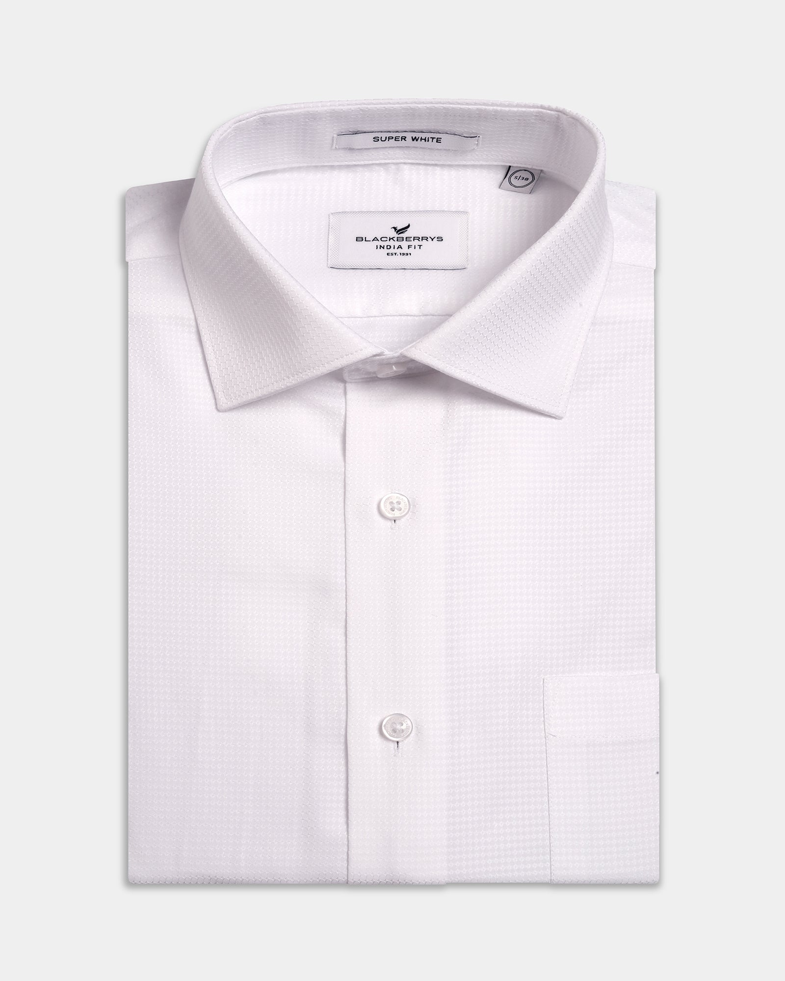 White Textured Shirt - Stilon