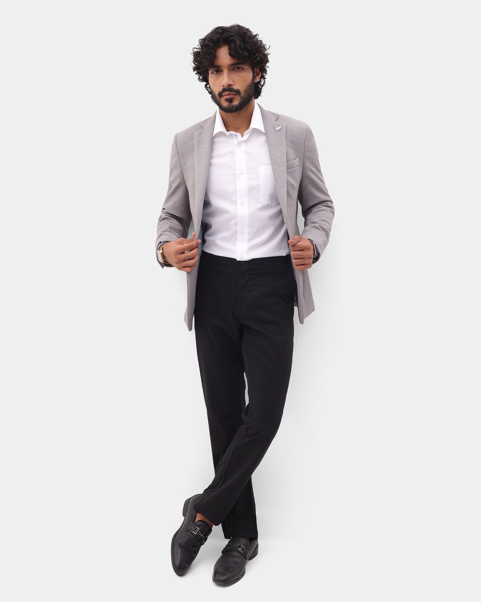 White Textured Shirt - Stilon