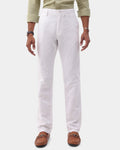 Must Haves White Solid Khakis - Kinsley