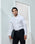 White Stripe Shirt - Social