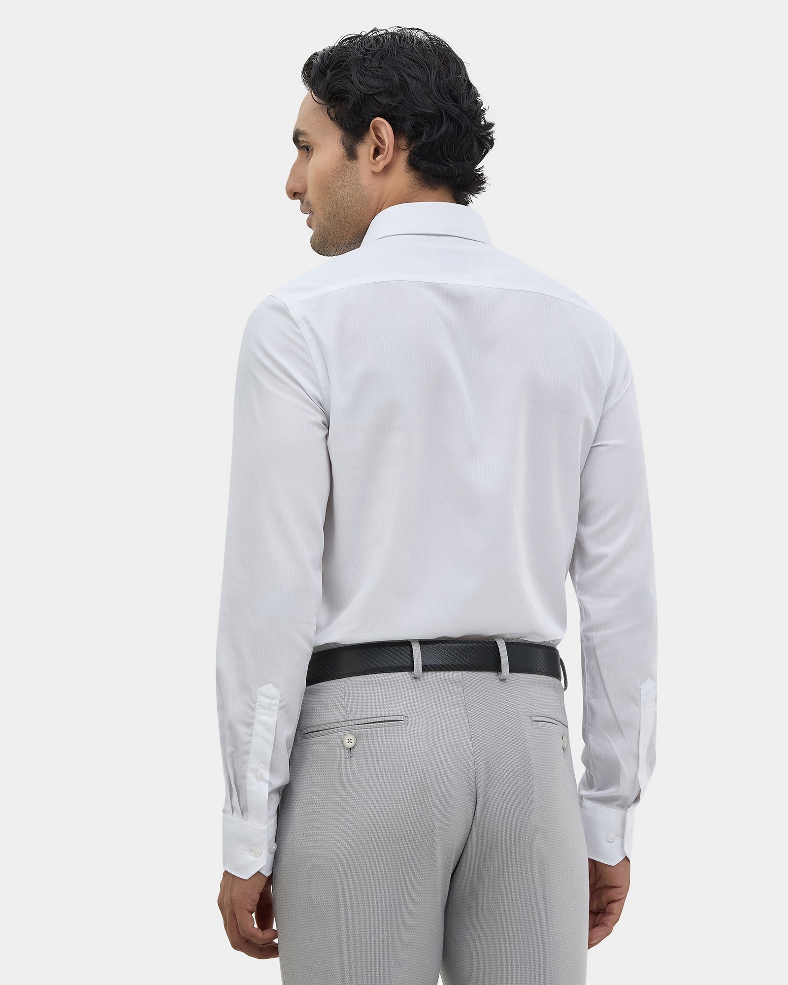 White Stripe Shirt - Felion