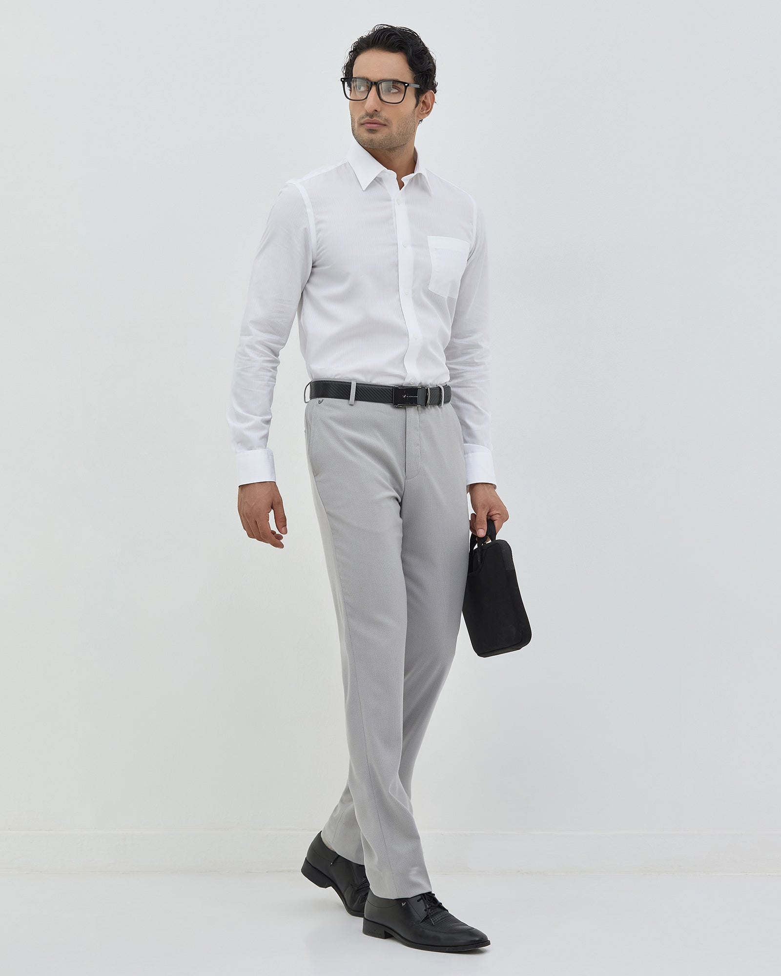 White Stripe Shirt - Felion
