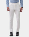 White Textured Trouser - Jona
