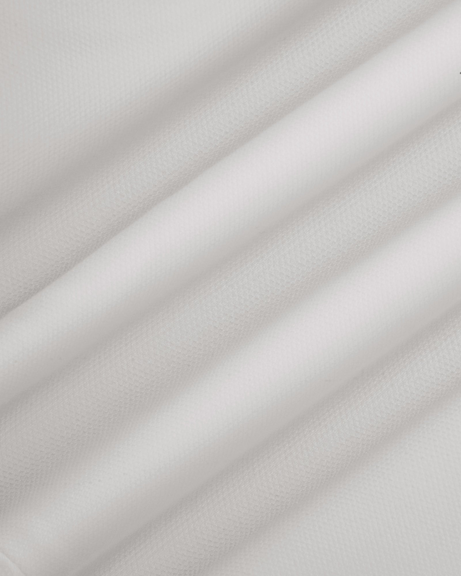 White Textured Trouser - Jona