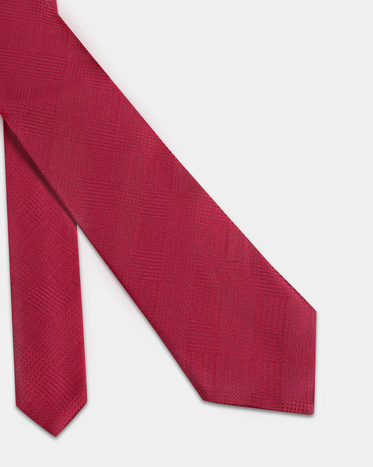 Wine Jacquard Tie - Baku