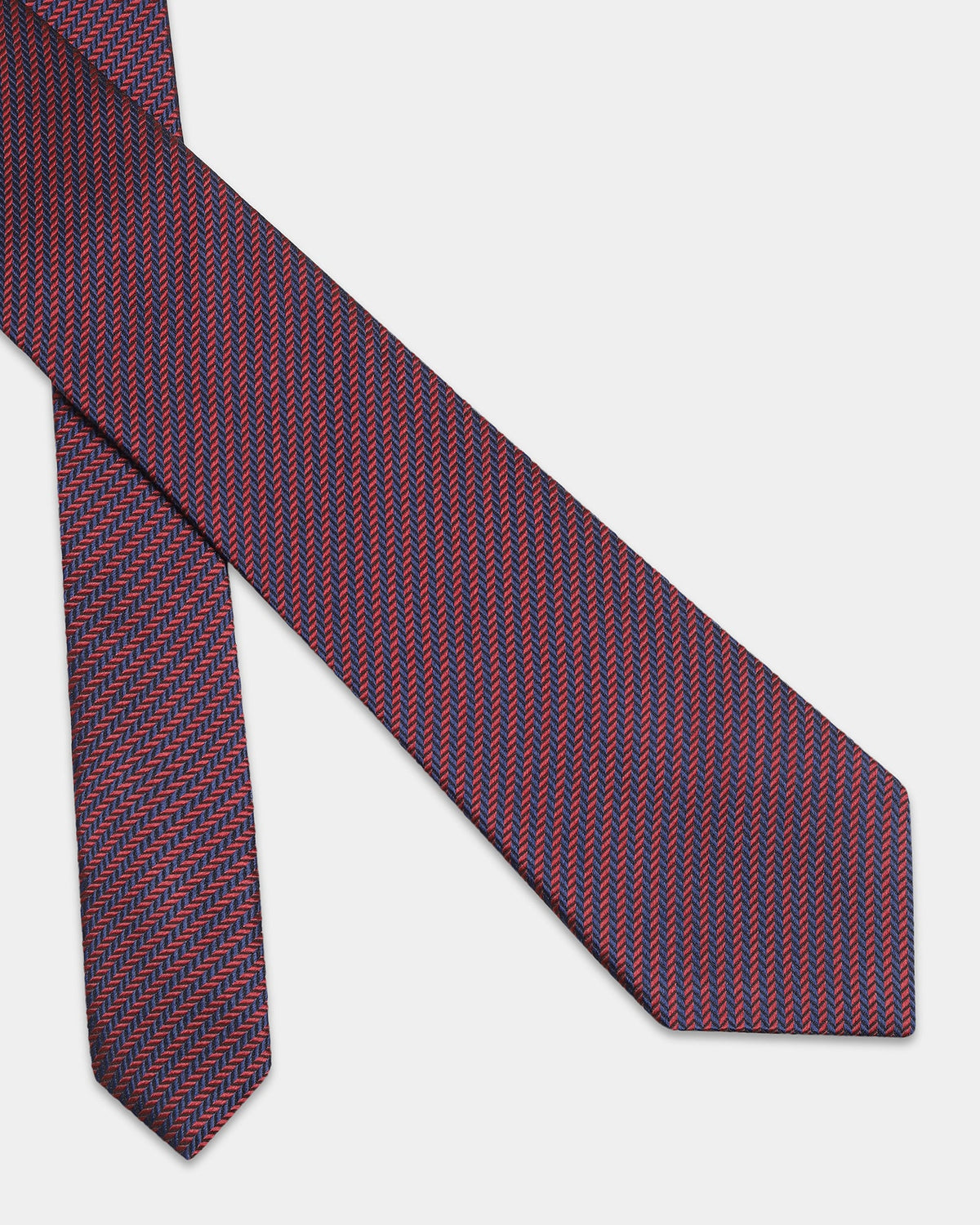 Wine Jacquard Tie - Berlin