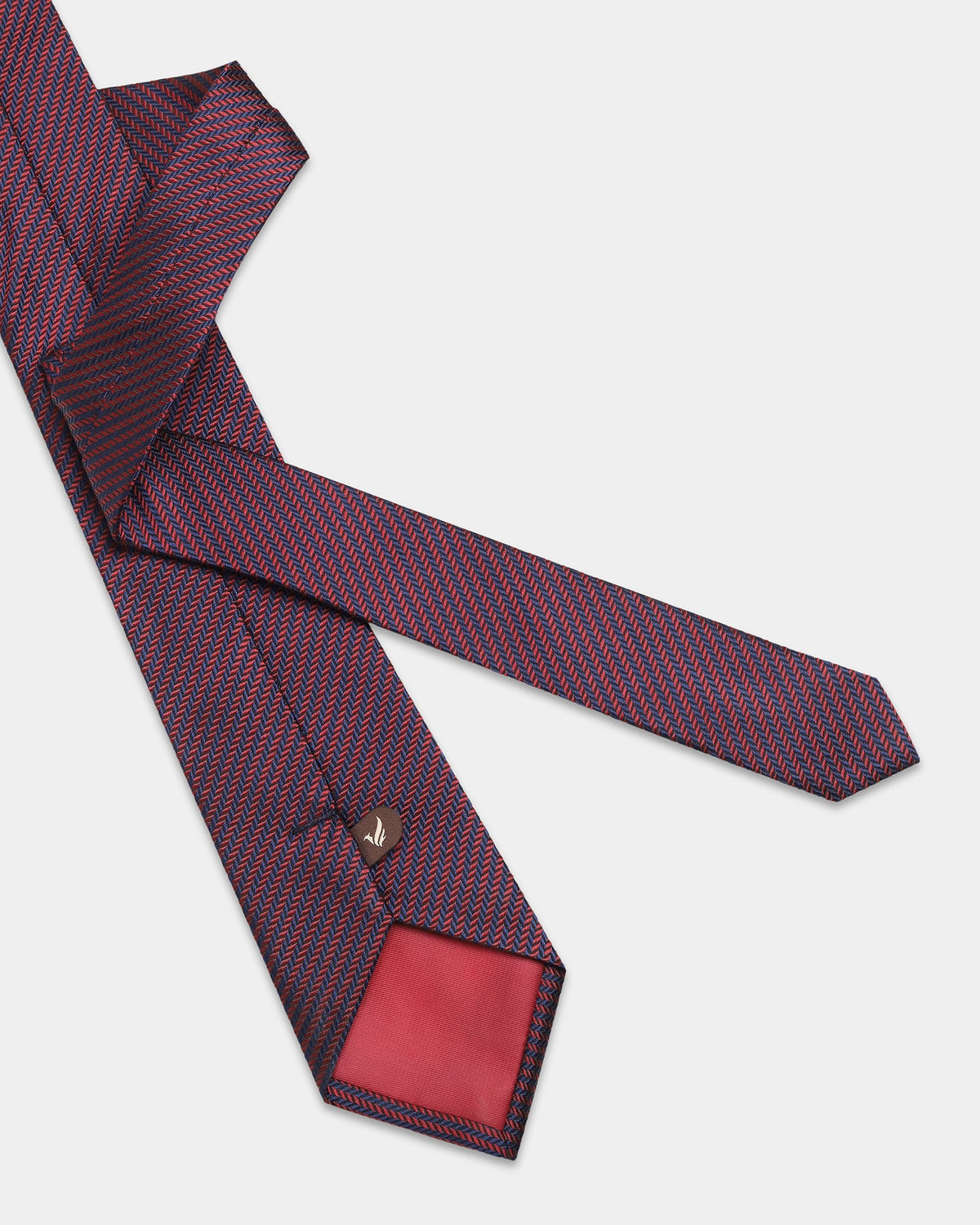 Wine Jacquard Tie - Berlin