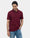 Wine Luxe Textured Polo - Delta