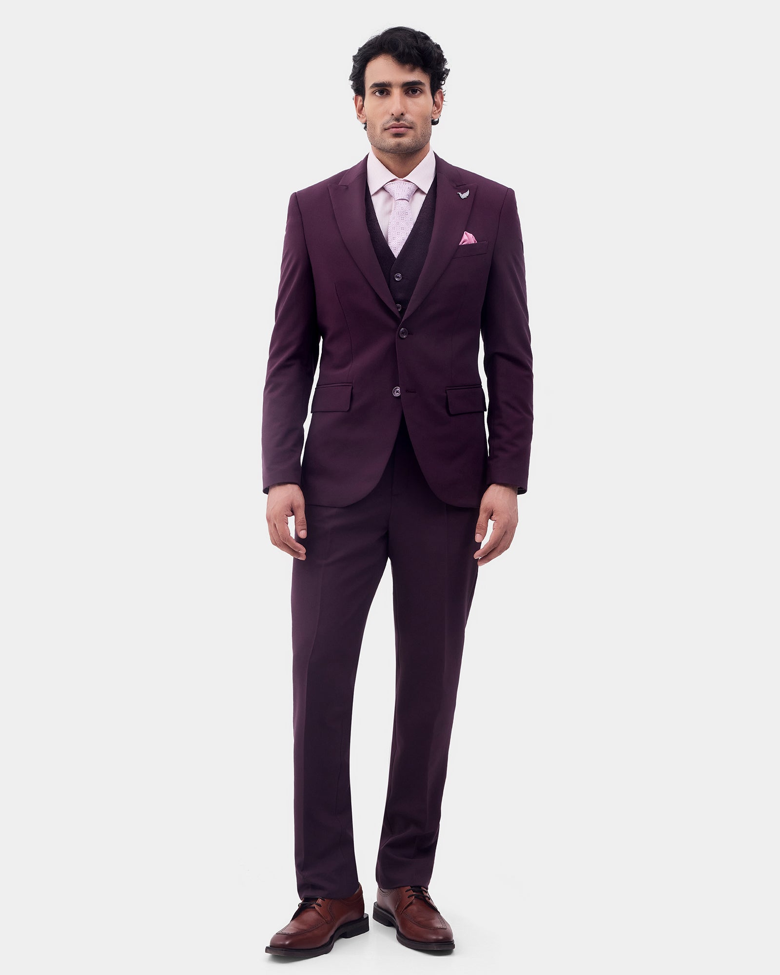 2 SB SLIM FIT SOLID SUITS