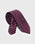 Wine Stripe Tie - Brussels