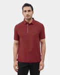 Winery Red TechPro Solid Polo - Choi