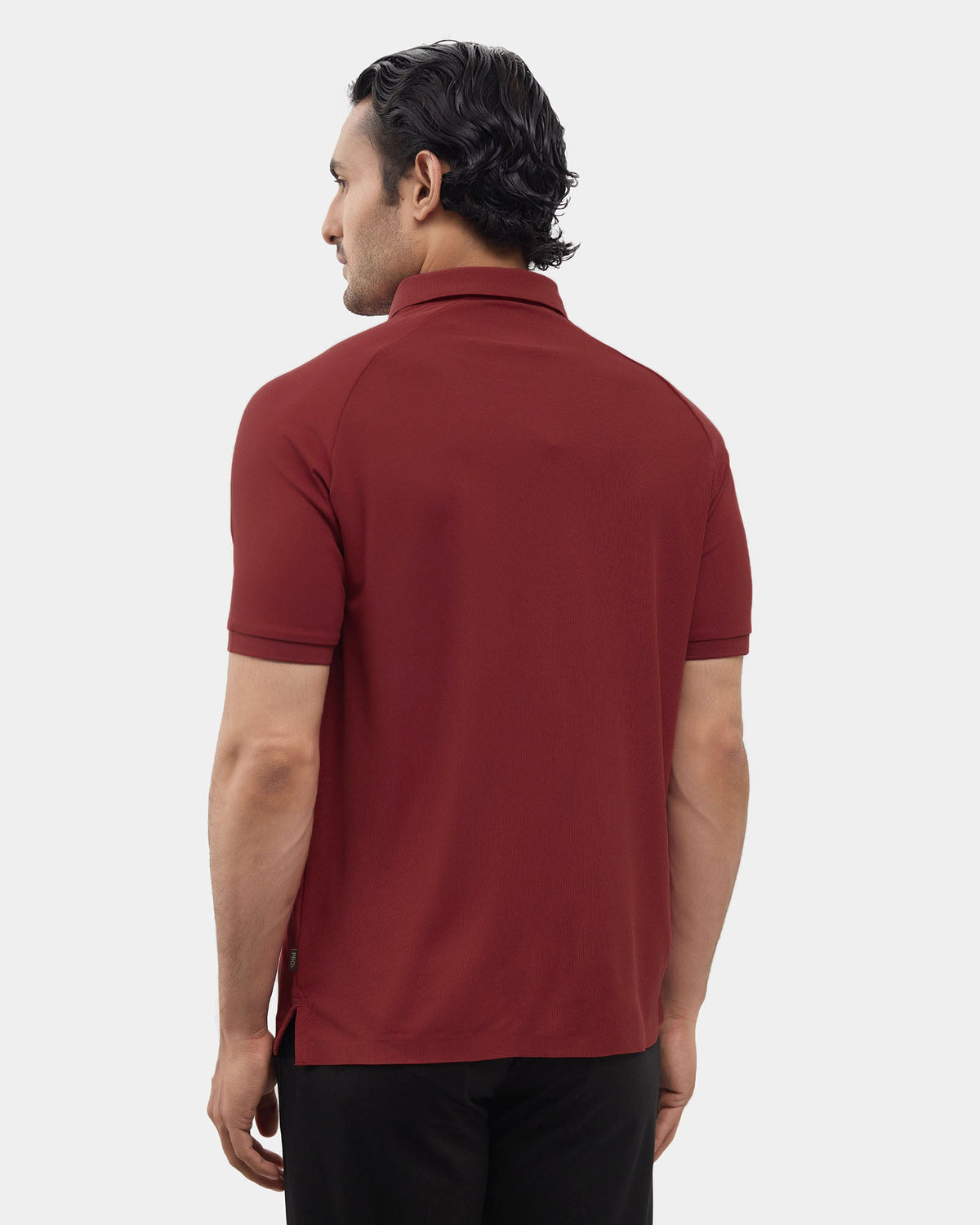 Winery Red TechPro Solid Polo - Choi