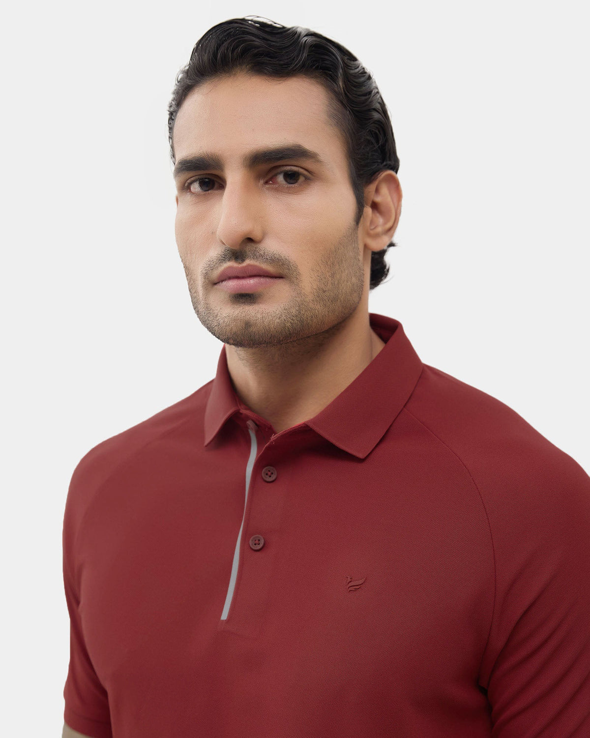 Winery Red TechPro Solid Polo - Choi
