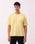 Yellow Crew Neck Printed T-Shirt - Caleb
