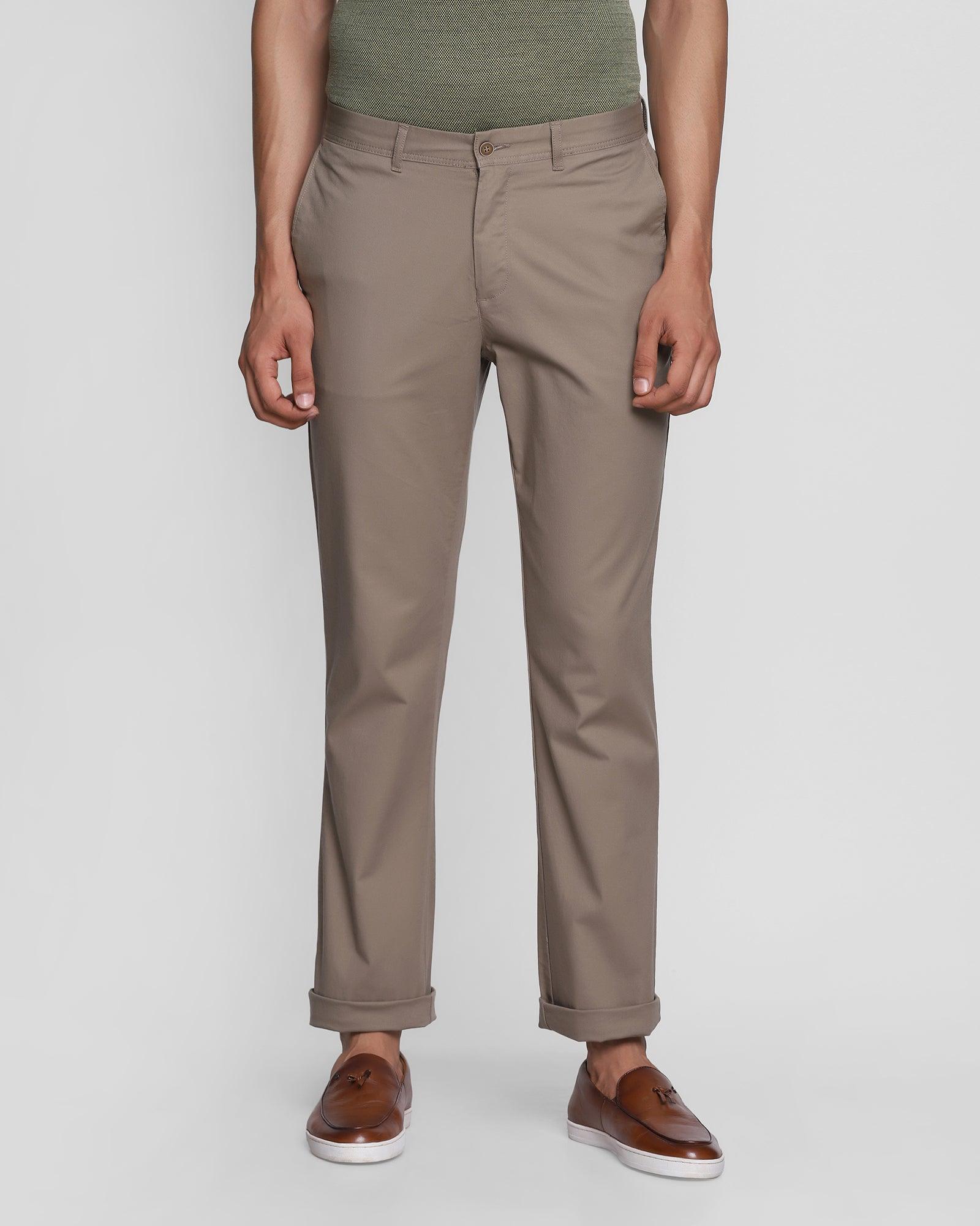 Straight B-90 Casual Mouse Textured Khakis - Altis