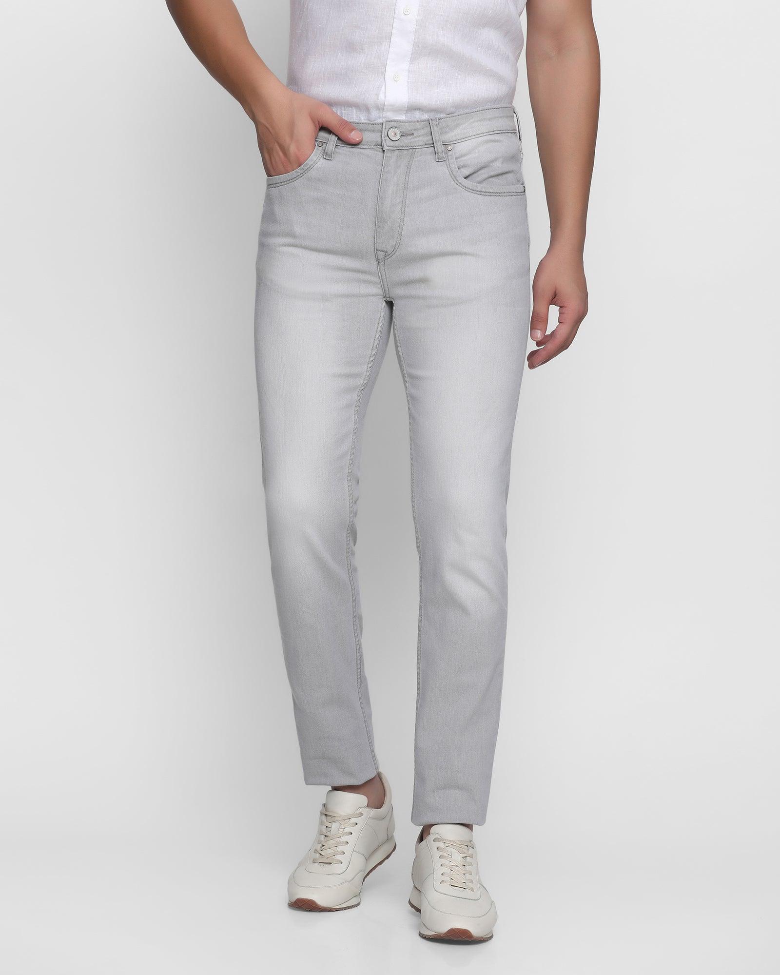Slim Yonk Fit Grey Jeans - Berto