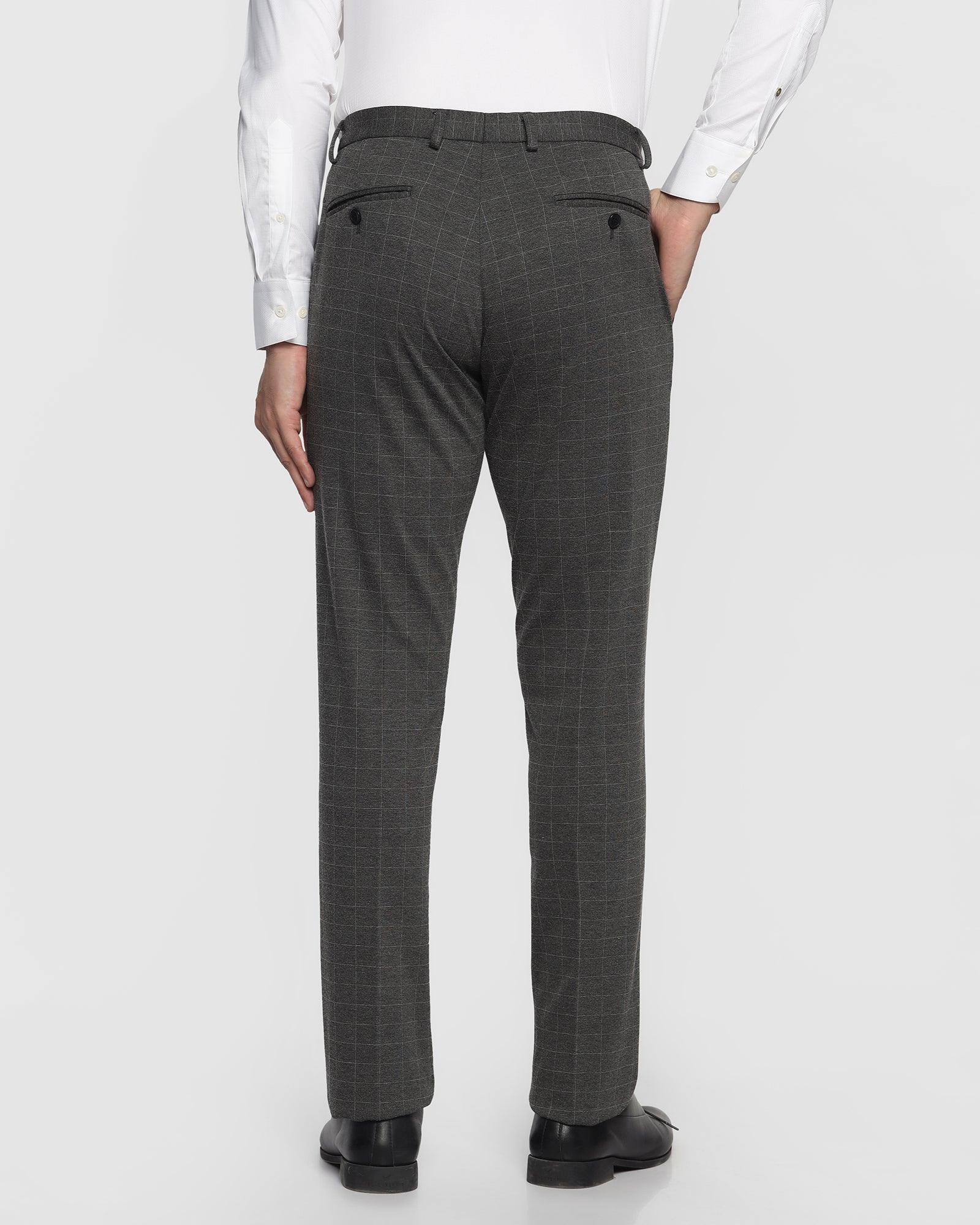 Check Formal Trousers In Charcoal B 91 Oslo DLPM2211Z1IA22FM image2