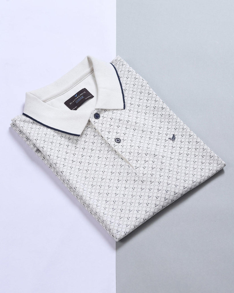 Polo Off White Printed T-Shirt - Kang