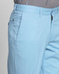Casual Blue Solid Shorts - Koop - Blackberrys
