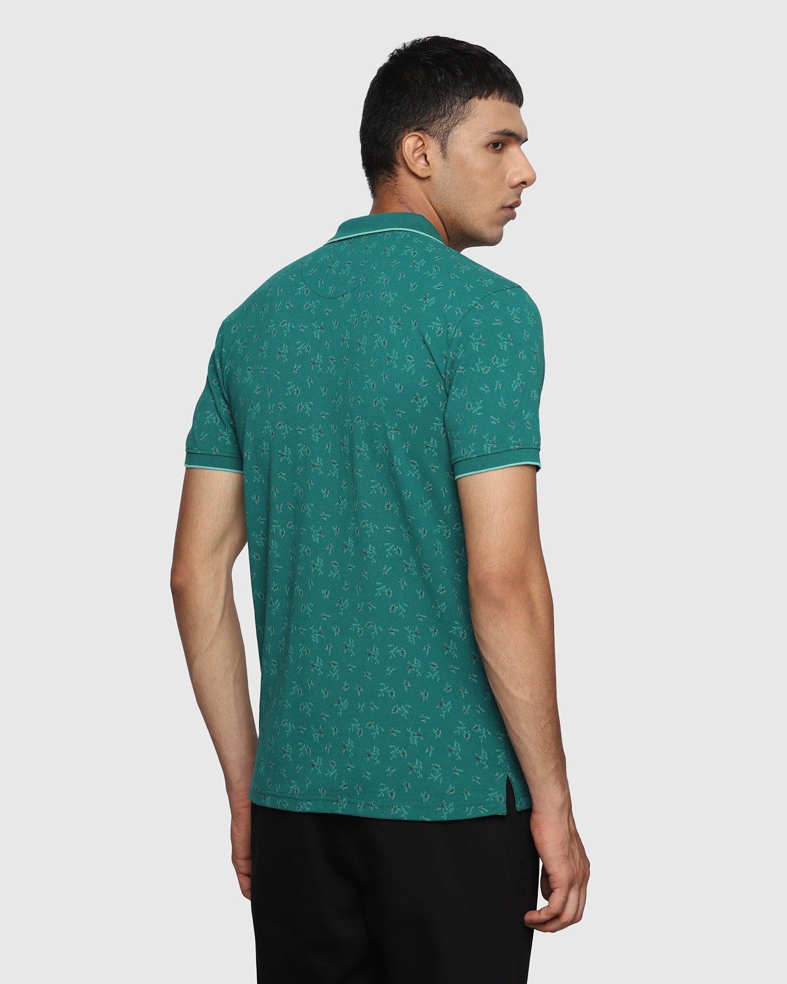 Polo Forest Green Printed T Shirt - Penny
