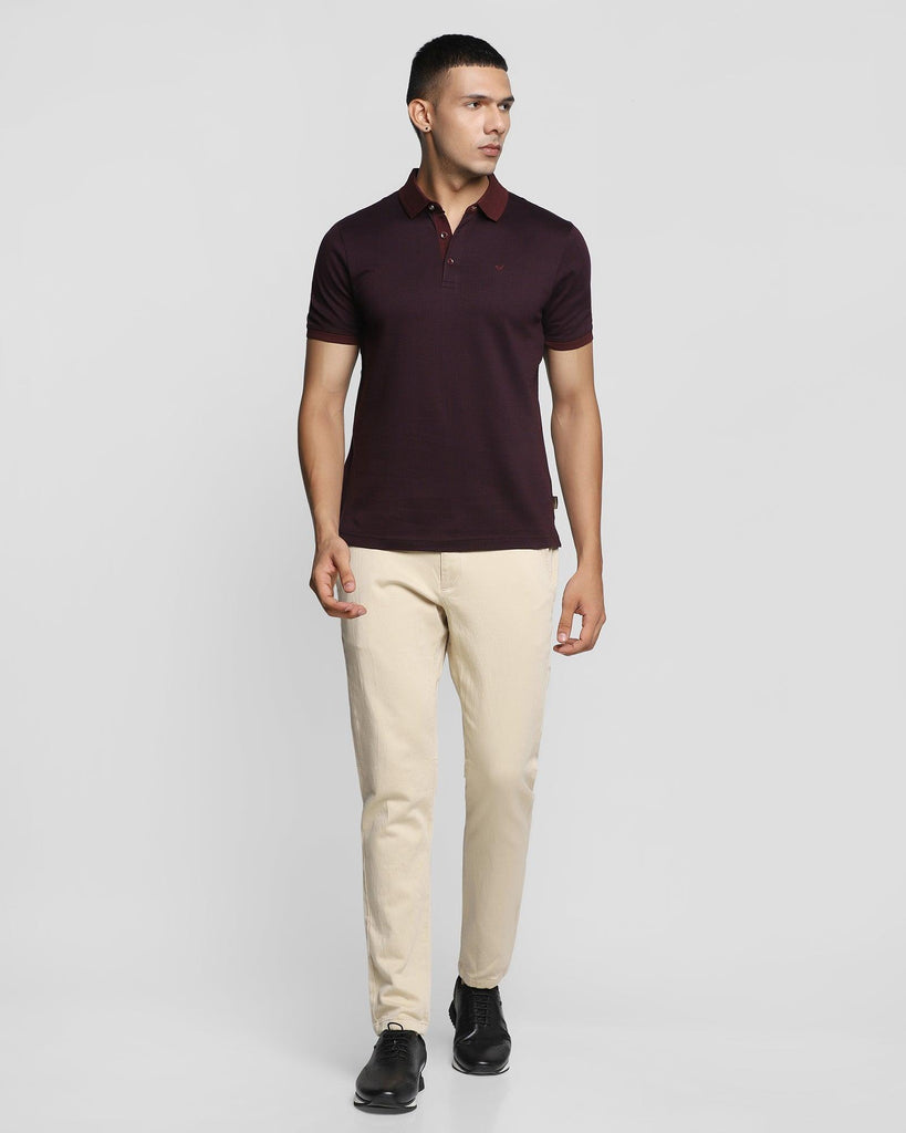 Polo Wine Printed T-Shirt - Carson