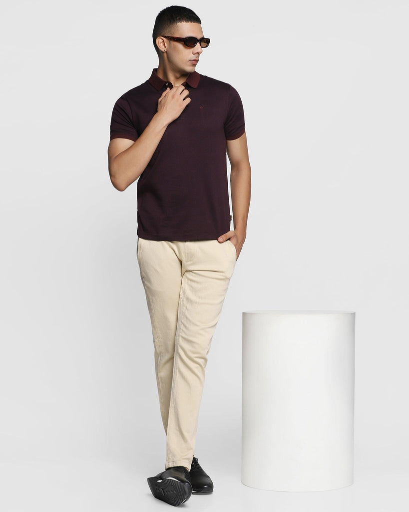 Polo Wine Printed T-Shirt - Carson