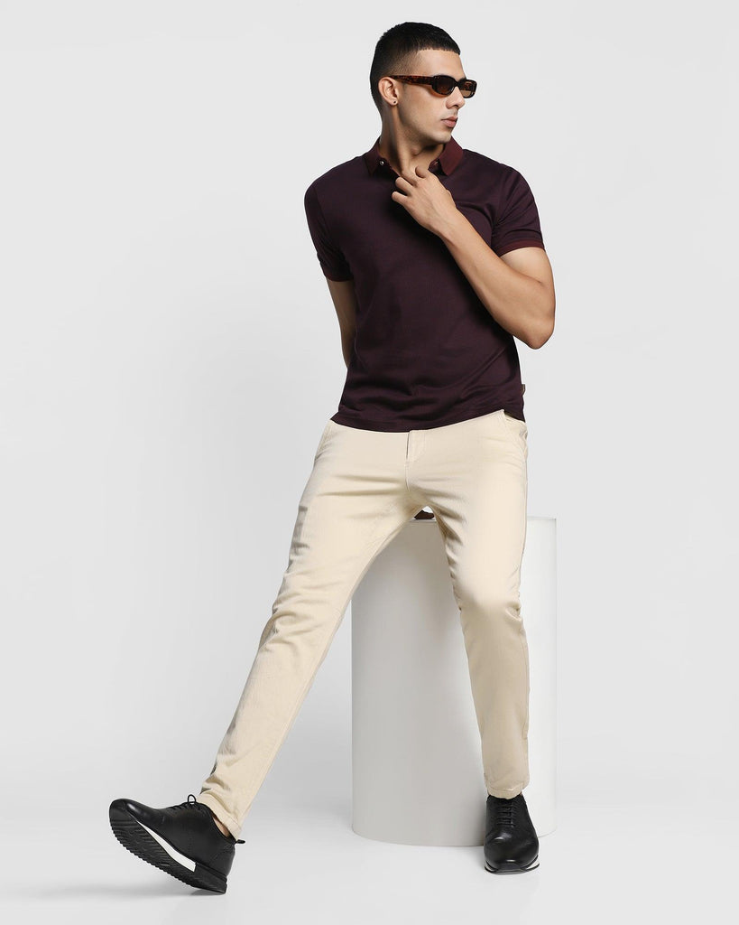 Polo Wine Printed T-Shirt - Carson