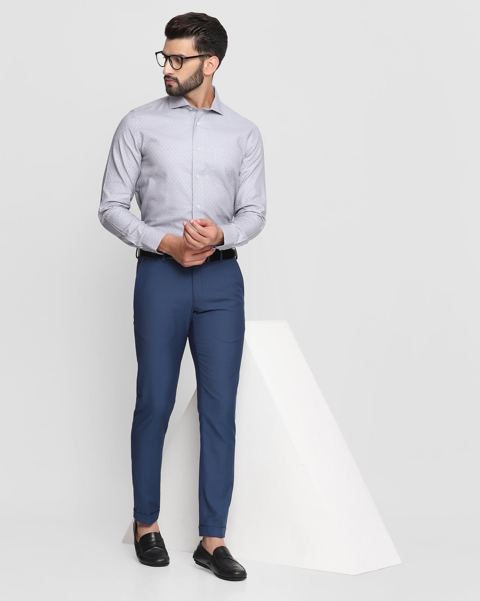 PARK AVENUE Men Self Design Formal Dark Blue Shirt - Buy PARK AVENUE Men  Self Design Formal Dark Blue Shirt Online at Best Prices in India |  Flipkart.com