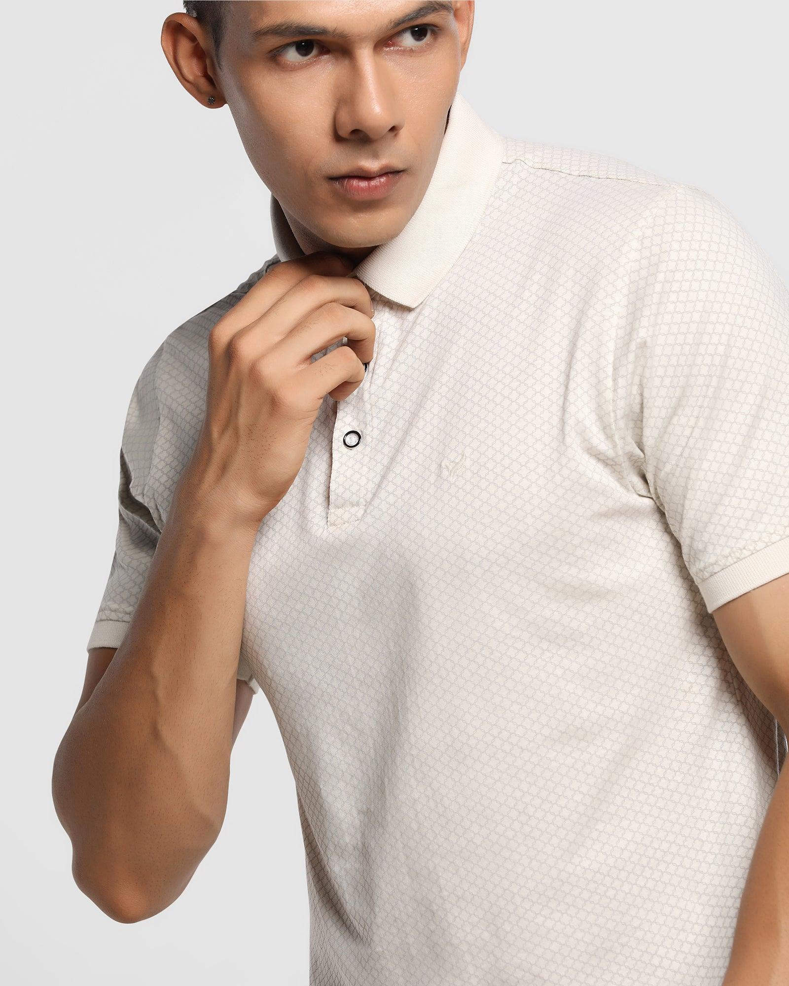 Polo White Printed T Shirt - Owen