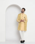 Ethnic 2 Pcs Suit In Yellow (Royal) - Blackberrys