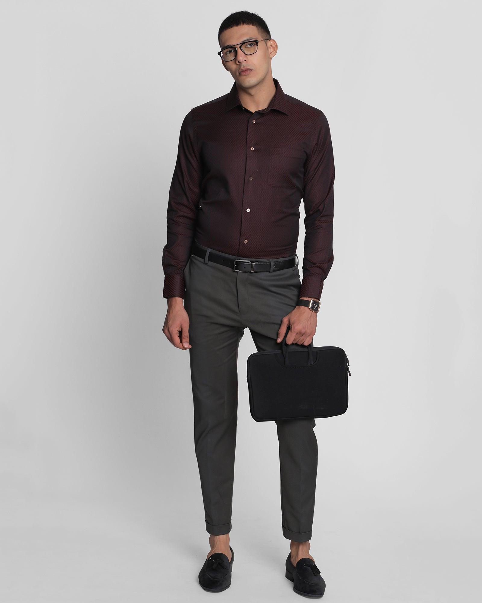 Buy KAYU™ Mens Solid Rayon Slim Fit Formal Trouser Pants [Pack of 4]  Multicolor 204 at