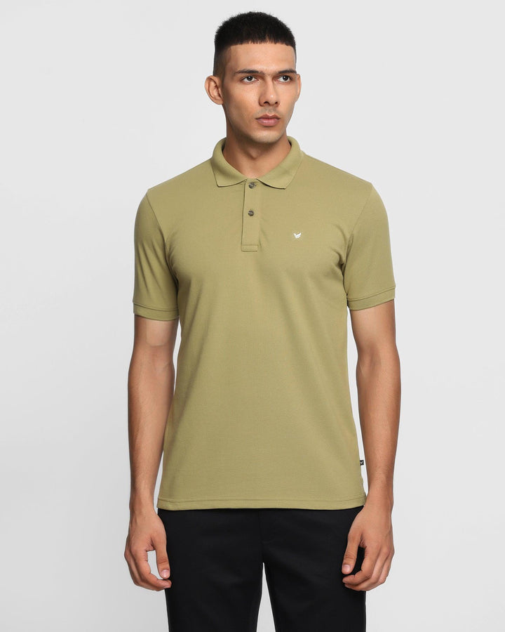 Polo Moss Solid T-Shirt - Romeo