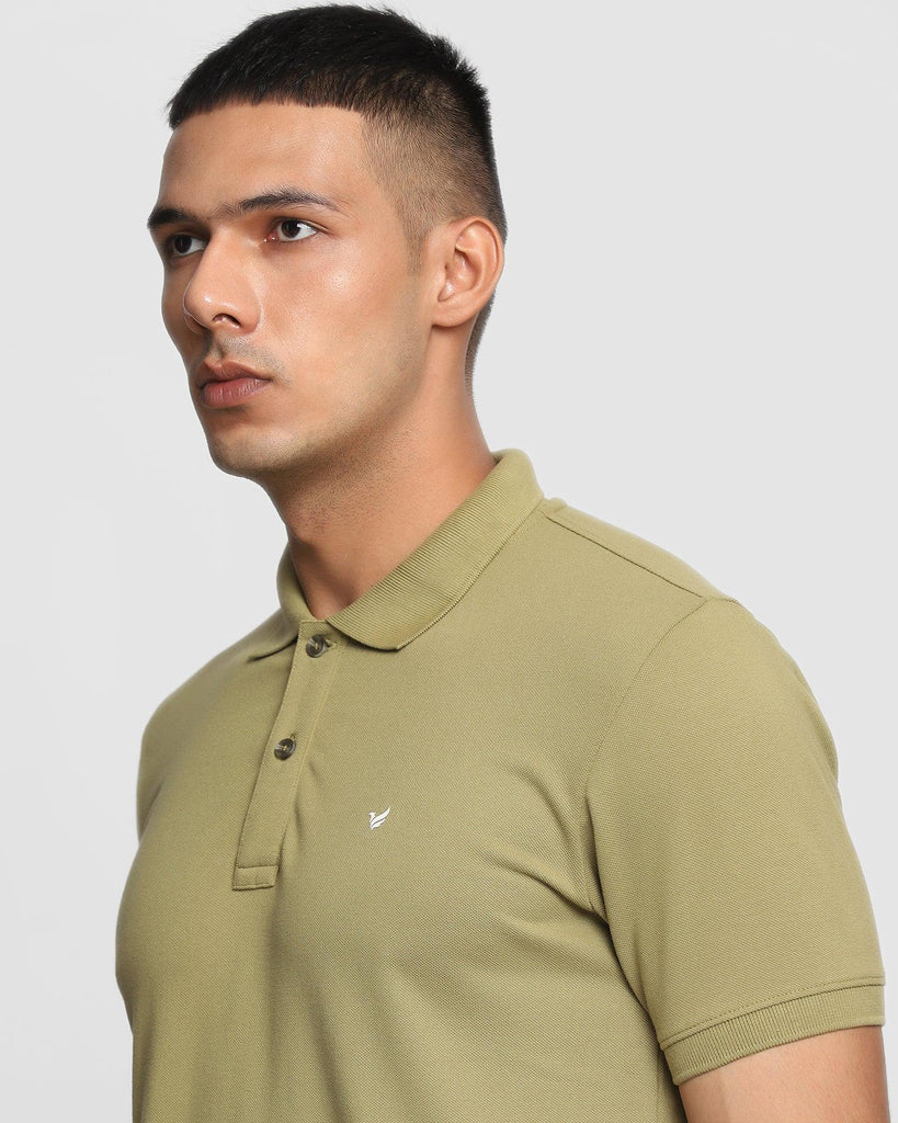 Polo Moss Solid T-Shirt - Romeo