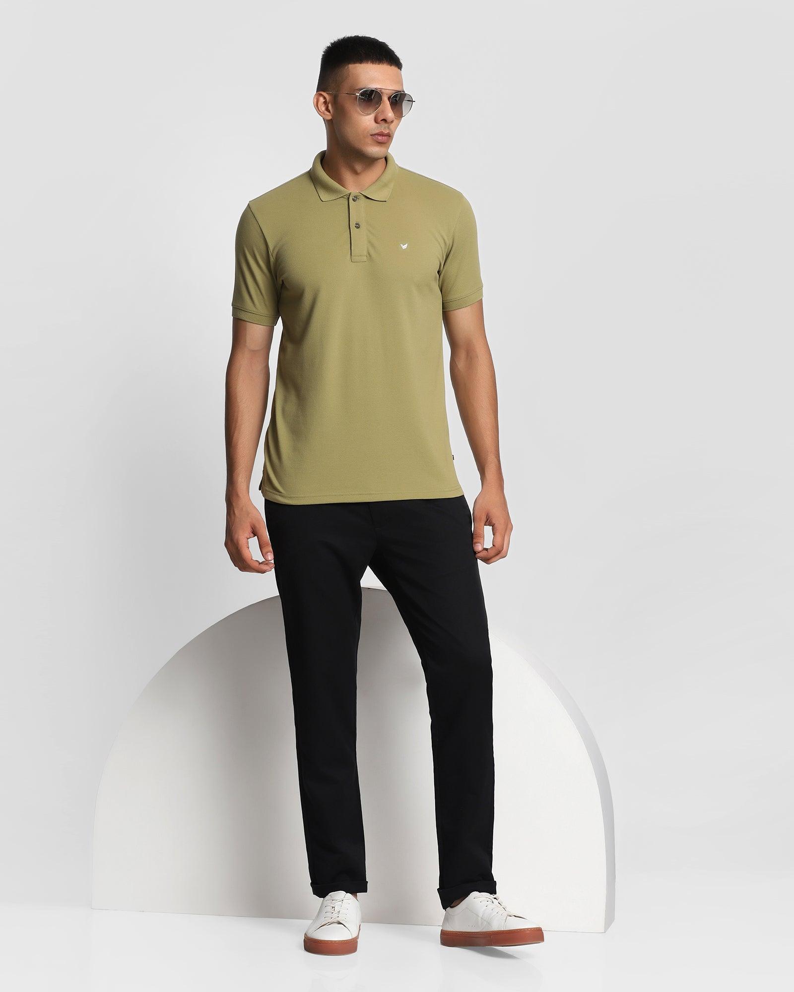 Polo Moss Solid T-Shirt - Romeo