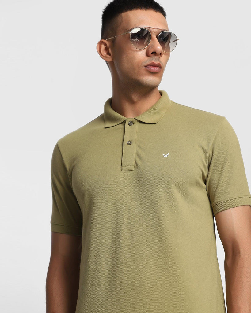 Polo Moss Solid T-Shirt - Romeo