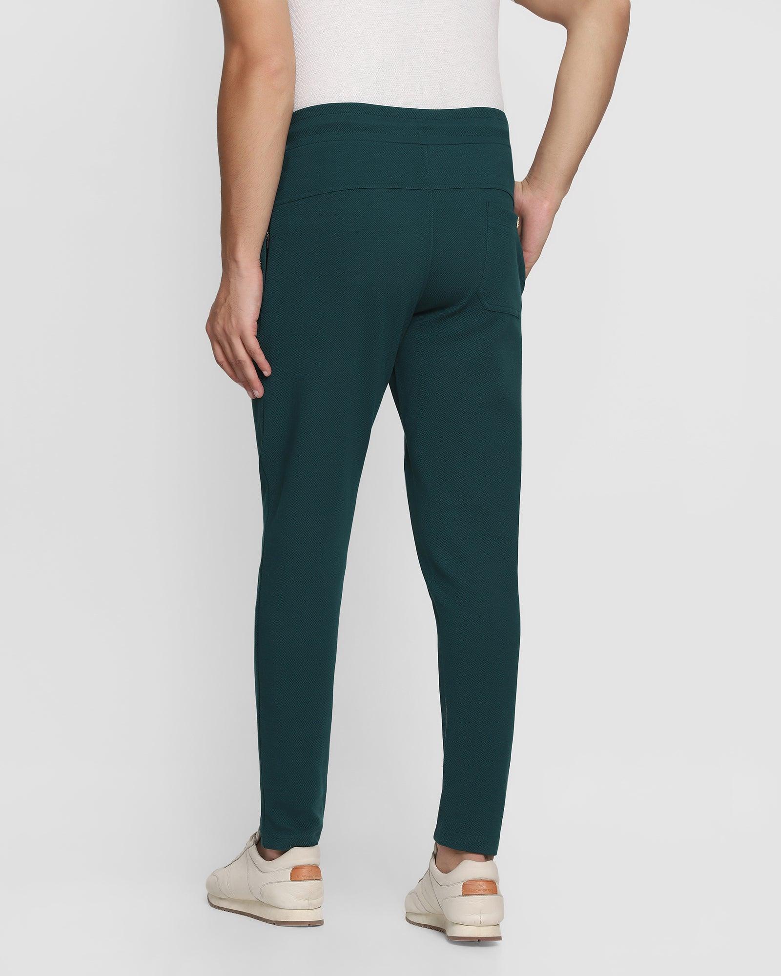 Casual Teal Solid Jogger - Champ