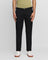 Slim Comfort B-95 Casual Black Textured Khakis - Jen
