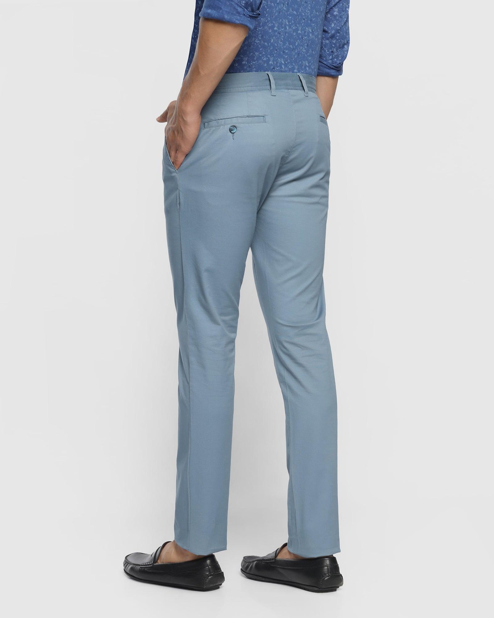 Casual Khakis In Blue B-91 (Lab) - Blackberrys