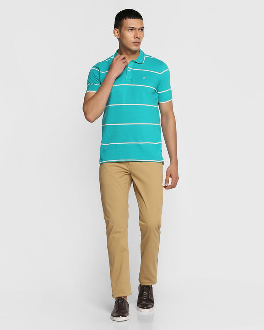 Slim Comfort B-95 Casual Khaki Solid Khakis - Lab