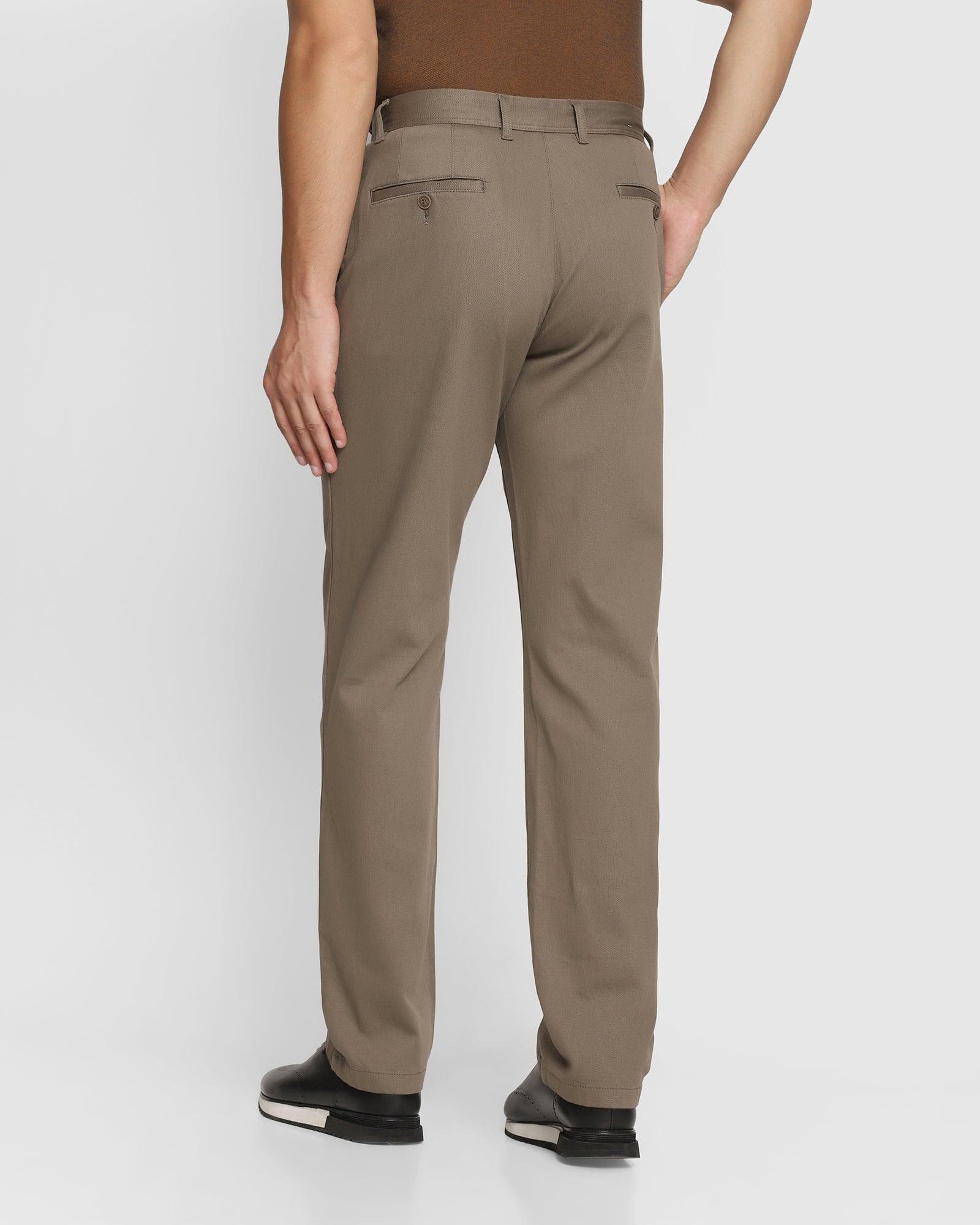 Straight B-90 Casual Mouse Textured Khakis - Regues