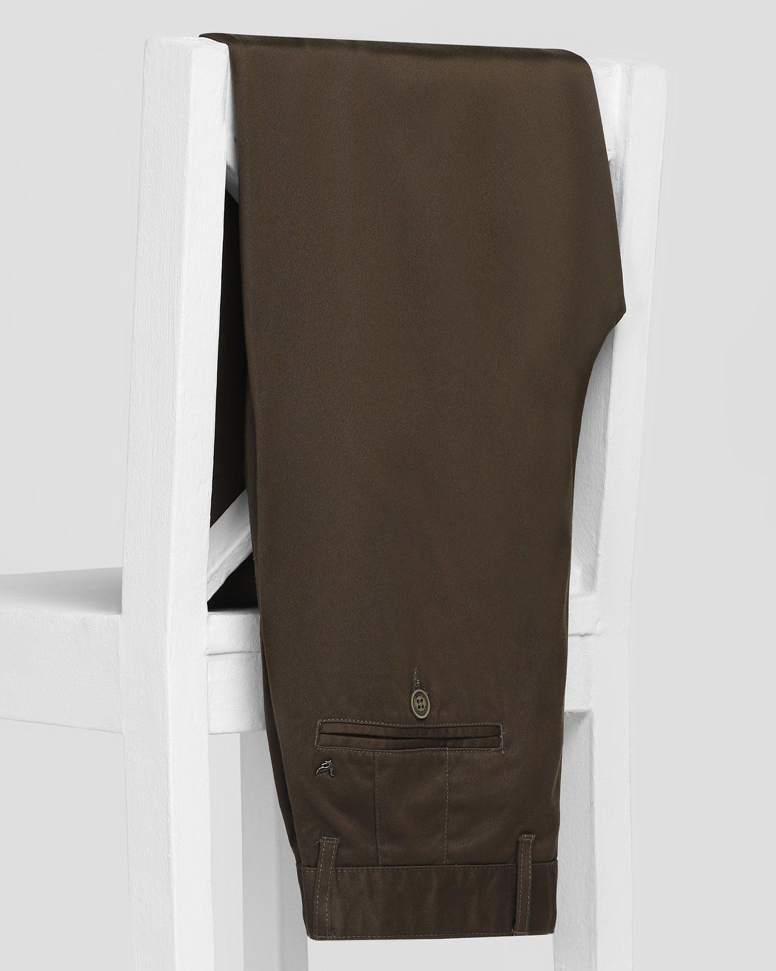 Straight Comfort B-88P Casual Olive Solid Khakis - Knight Rider
