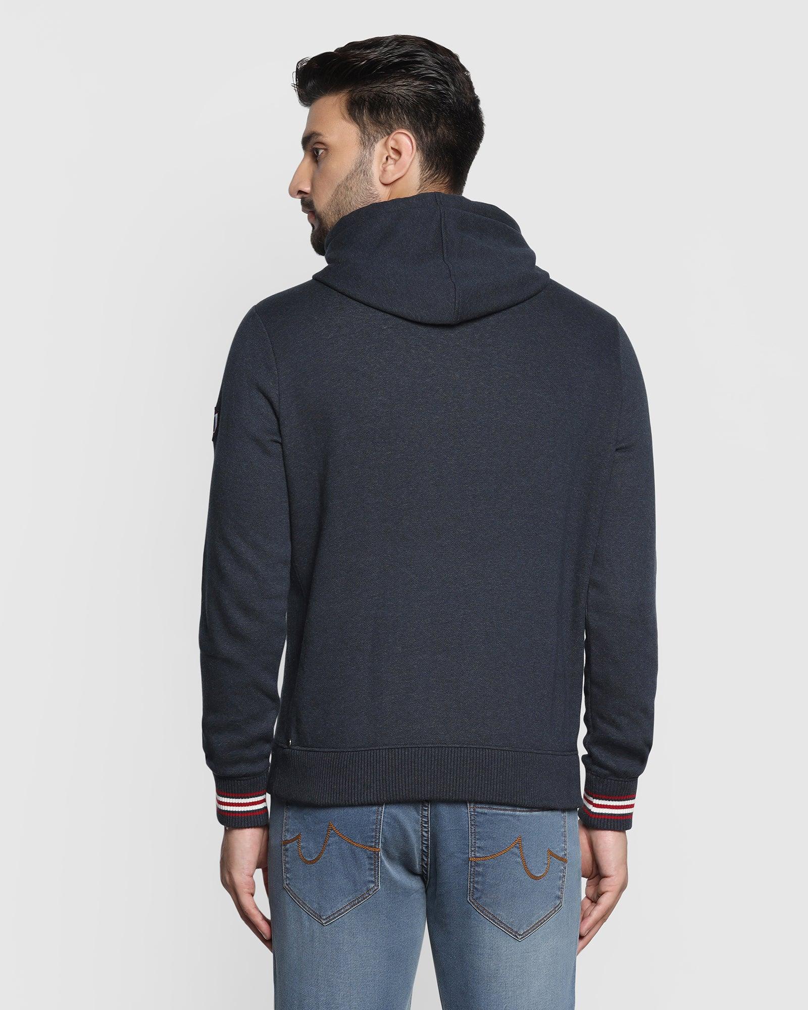 Hoodie Sweatshirt In Navy (Cameron) - Blackberrys