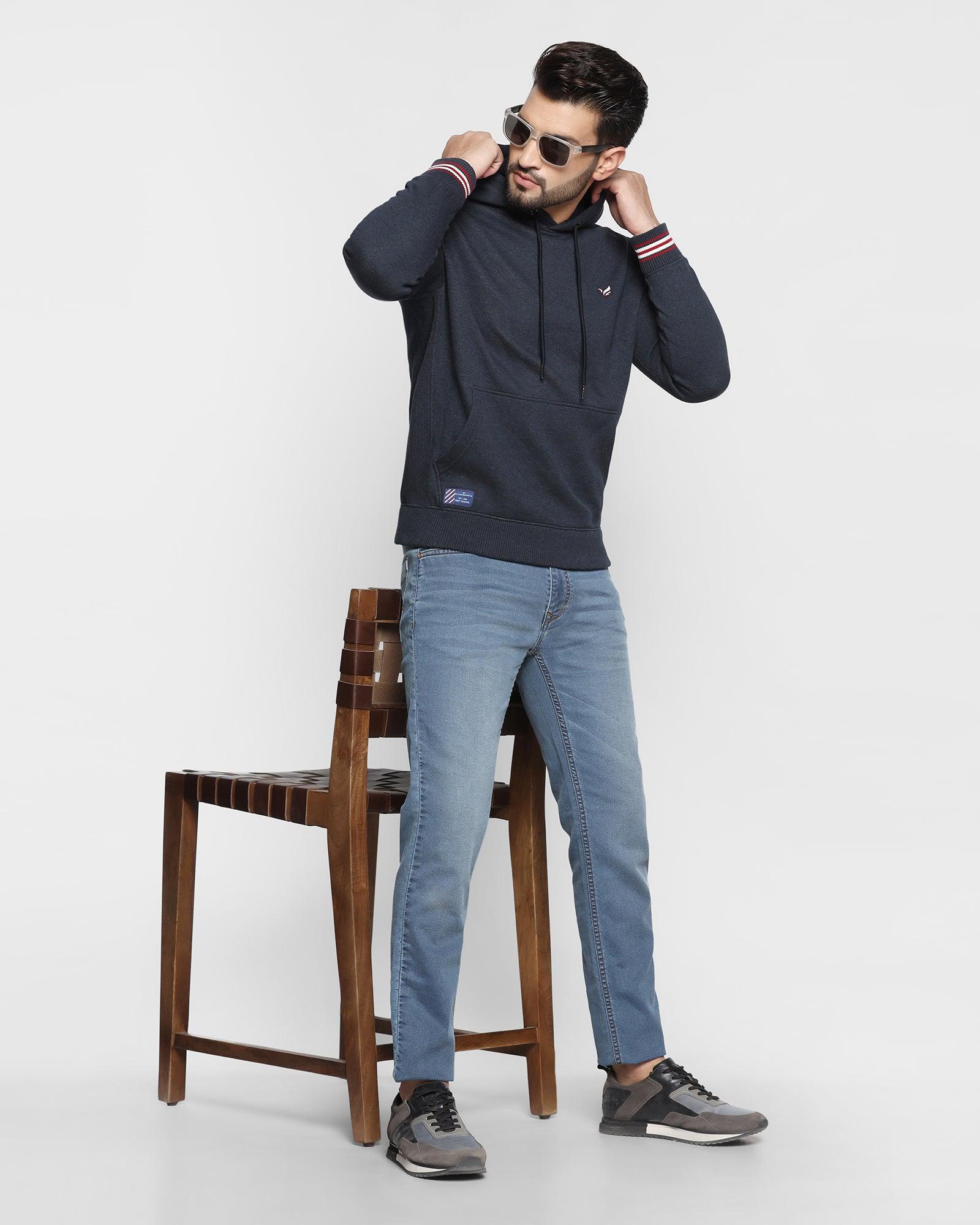 Hoodie Sweatshirt In Navy (Cameron) - Blackberrys
