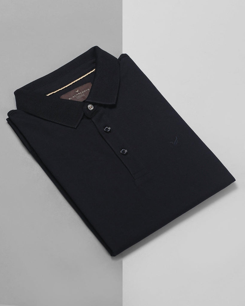 Polo Navy Solid T-Shirt - David