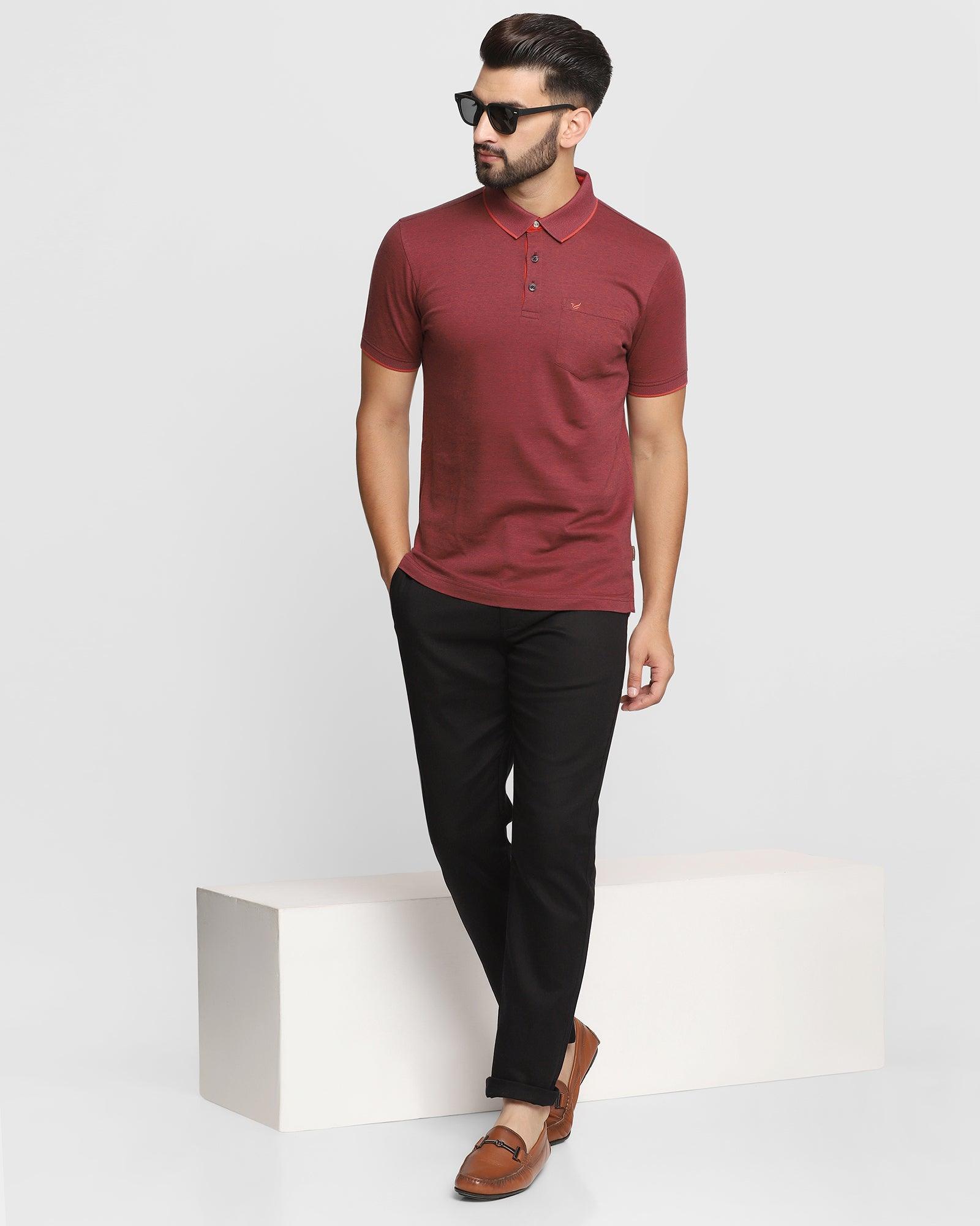 Polo Rust Solid T Shirt - Tone - P