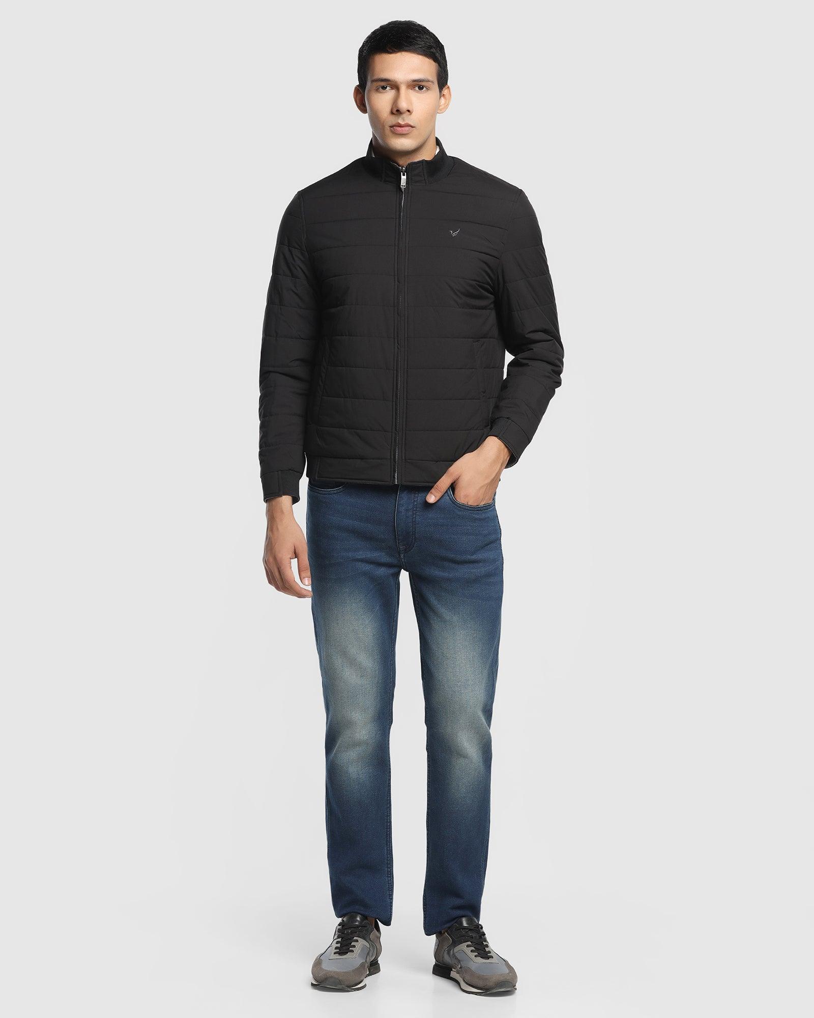 Reversible Zipper Jacket In Black (Vietro) - Blackberrys