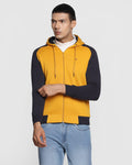 Hoodie Sweatshirt In Ochre (Rage) - Blackberrys