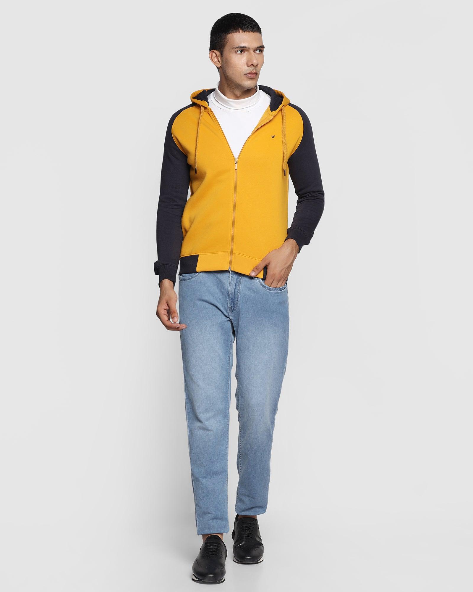 Hoodie Sweatshirt In Ochre (Rage) - Blackberrys