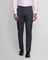 Slim Fit B-91 Formal Grey Check Trouser - Spiral