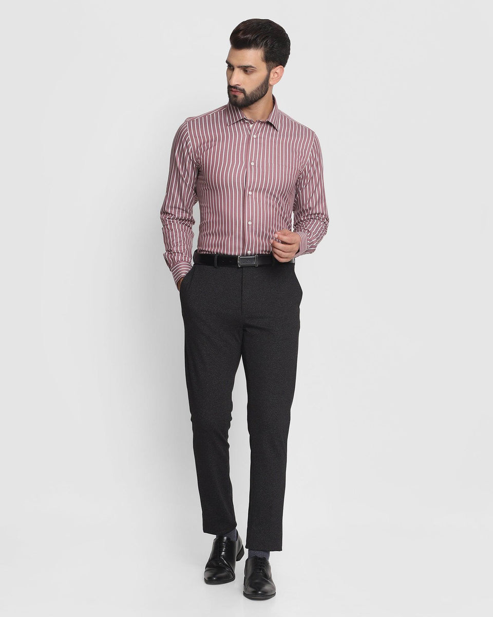 Stripe Formal Shirt In Pink (Coby)